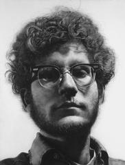 Frank by Chuck Close - our absolute favorite. The detail is so incredible that it looks like a photograph.